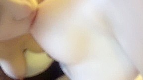 August And Starfire - Tit Slapping Tit Sucking Lesbians