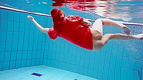Avenna Enjoys Swimming In The Pool