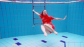 Avenna Enjoys Swimming In The Pool