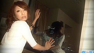 Aya Sakuraba provides steamy pleasures on two hard cocks - More at JavHD net