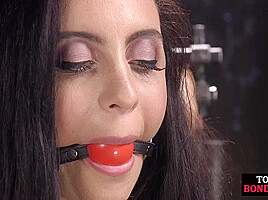 BDSM bondage bitch dominated hardcore by nympho guy