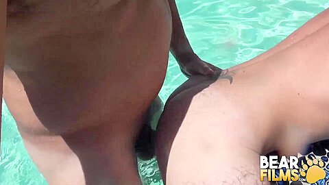 BEARFILMS Sailor Blue And Aiden Storm Raw Breed In Threeway