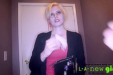 BIG BOOB MODEL IS FUCKED IN THE ASS AT PHOTO SHOOT