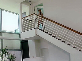 BLACKED Beautiful latina fucks her Step brother's best friend BBC