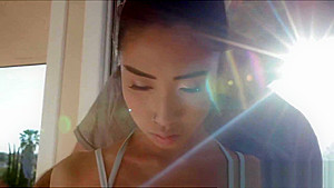 Banging Asian teen 18+ ballerina after deep throat