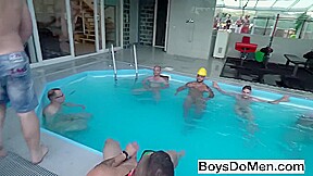 Bareback on the Rooftop at BoysDoMen