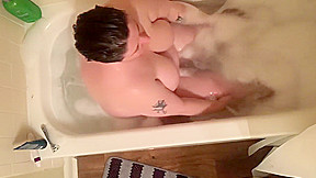 Bath tub masturbation