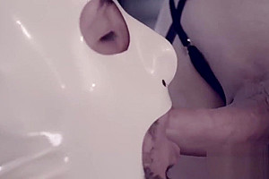 Bdsm tgirl gets blowjob