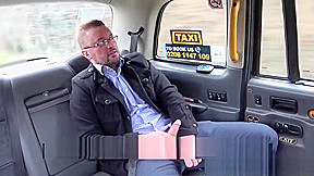 Ben Kelly blows fake taxi driver Sasha Steele like a pro