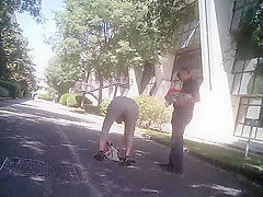 Bending over big ass milf