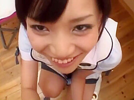 Best Japanese Girl In Incredible Blowjob, Pov - Hana Asada And Jav Movie