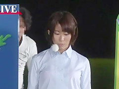 Best Japanese chick Misaki Oishi, Minami Ayase in Fabulous Interview, Public JAV video