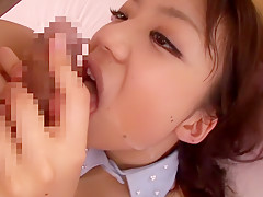 Best Japanese chick Rino Nanase in Horny lingerie, panties JAV scene