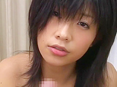Best Japanese whore Sasa Handa in Incredible Blowjob, POV JAV scene