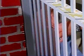 Big Titted Prisoner Fucks Her Guard For Good Behavior