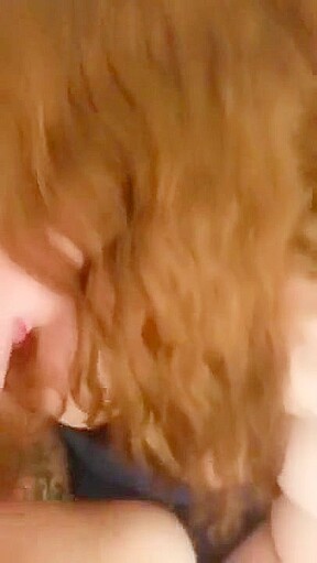 Big boobed girlfriend gets cum all over