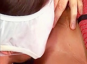 Big tit MILF girl pussy fuck threesome