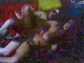 Big tits babe banged hard by a short guy