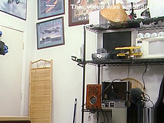 Bigtitted pawnshop amateur in spex fucks guy