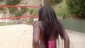 Black Girlfriend With Big Butt Fucked