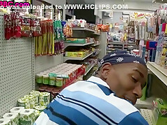 Black Picked Up Bottom Fucked In Public Store By Ir Top Stud