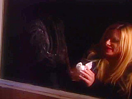 Blonde Chick Fucks Guy While Blindfolded
