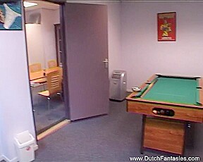 Blonde Dutchie Cute Handjob