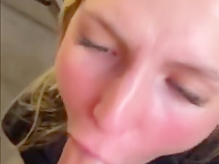Blonde Francaise Qui Suce Et Se Prend Une Ejac Faciale