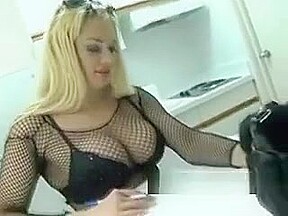 Blonde Hooker Signs Porn Contract