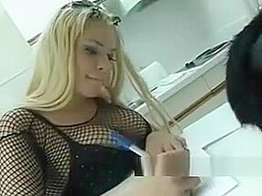 Blonde Hooker Signs Porn Contract