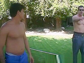 Blonde whore gets plowed  Literally!