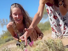 Blooming Bushes Lesbian Fun