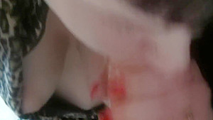 Blowjob For Santa, Sucking His Fat Cock!