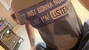 Blowjob by Hot teen 18+ Girlfriend