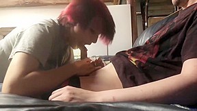 Blowjob by Hot teen 18+ Girlfriend