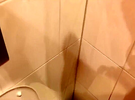 Blowjob in the Public Gym Locker Room