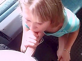 Blowjob on the Train