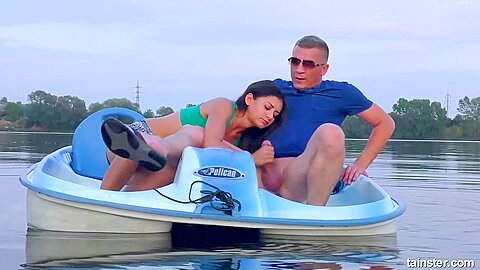 Boats And Hoes, Girl Blows Him Good On The Boat With With Shrima Malati
