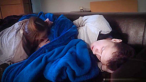 Body heat and body meat with my hot cuddly stepsister