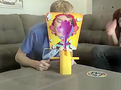 Bottom boy twink receives thick cock in the ass and cums