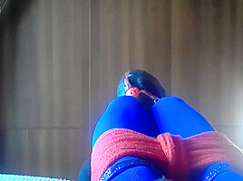 Bound And Hooded Taking Big Cock On Her Mouth Oral Creampie