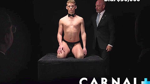 BoyForSale Winner Tyler Saint fucks Jack Waters on the auction block