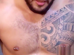 Brawny bear fucks n cums