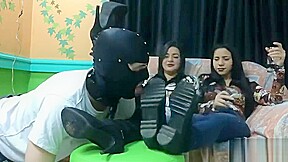 Brazil feet, boot worship for 2 mistresses, POV humiliation