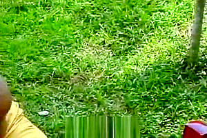 Brazillian this babemale pokes twink outdoors
