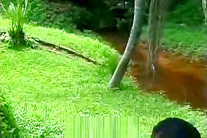 Brazillian this babemale pokes twink outdoors