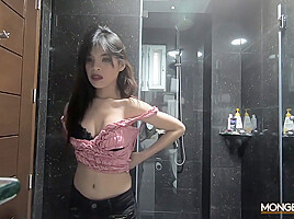Breeding an adorable tiny Filipina prostitute
