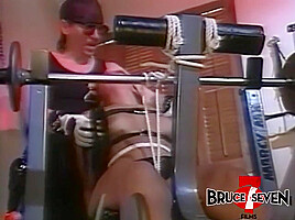 Bruce Seven - Zara Gets A Whipping On Her Machine!