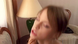 Brunette Babe Tries To Do Anal