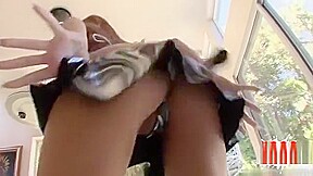 Brunette Pornstar Blowjob And Facial